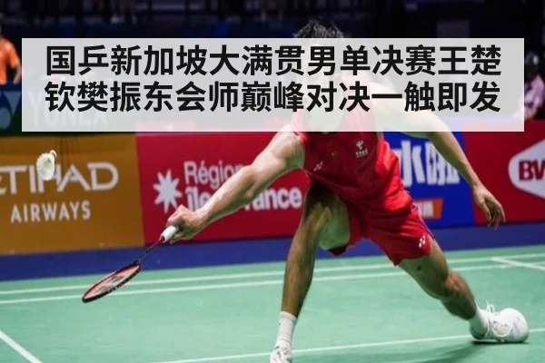 国乒新加坡大满贯男单决赛王楚钦樊振东会师巅峰对决一触即发